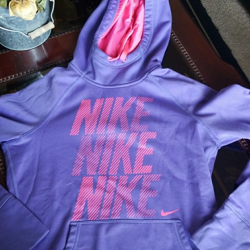 Nike purple hoodie sweatshirt sz xs